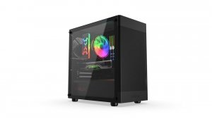 OUTLET: Obudowa KRUX Cella MicroATX/ITX z oknem, bez zasilacza - USZ OPAK