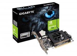 Karta VGA Gigabyte GT710 2.0 2GB DDR3 64bit VGA+DVI+HDMI PCI-E LP