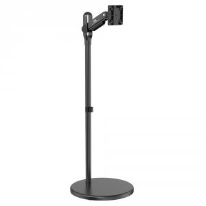Stojak podłogowy na monitor/TV Maclean MC-970 B, mobilny, sprężyna gazowa, 17&quot;-35&quot;, 2-10kg, czarny