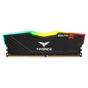 Pamięć DDR4 Team Group T-FORCE Delta RGB 32GB (1x32GB) 3200MHz CL16 1,35V Czarna
