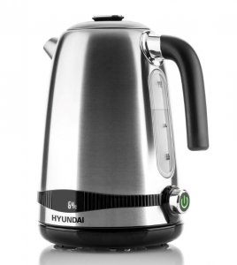 OUTLET: Czajnik elektryczny Hyundai VK770 z regulacją temperatury 1,7l Inox - OTW OPAK