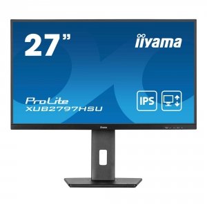 Monitor iiyama 27&quot; ProLite XUB2797HSU-B2 IPS FHD 100Hz HDMI DP HUB głośniki