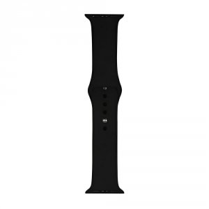 Pasek Beline do Apple Watch 42/44/45/49mm Silicone czarny
