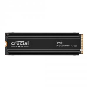 Dysk SSD Crucial T700 4TB M.2 PCIe 5.0 NVMe 2280 (124000/11800MB/s) z radiatorem