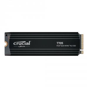 Dysk SSD Crucial T705 4TB M.2 PCIe 5.0 x4 NVMe 2.0 2280 (14100/12600MB/s) z radiatorem