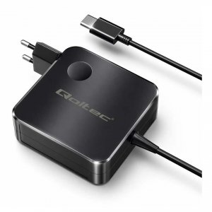 Ładowarka sieciowa Qoltec GaN 100W | USB-C PD | 5-20V | 3-5A