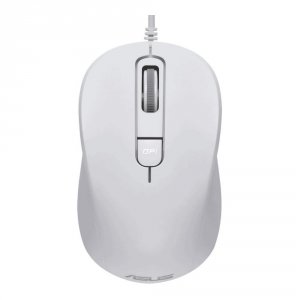 Mysz przewodowa ASUS MU101C optyczna 3200DPI biała