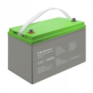 Akumulator żelowy Qoltec Deep Cycle | 12V | 100Ah | 30,5k