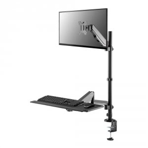 Uchwyt biurkowy na monitor i klawiaturę Neomounts DS90-325BL1 17"-32" max. 9kg max. VESA 100x100