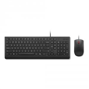 Zestaw klawiatura + mysz Lenovo Essential Wired Combo Keyboard and Mouse czarny