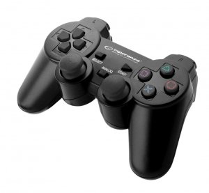 Gamepad PS3/PC USB Esperanza &quot;Trooper&quot; czarny