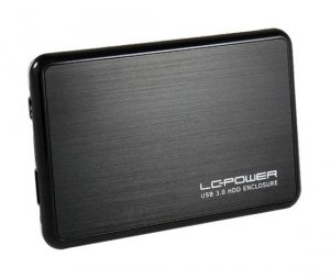 Obudowa na dysk LC-Power LC-25BUB3 USB 3.0 HDD 2,5&quot; SATA I/II Al Bl