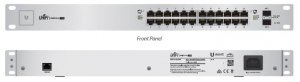 Switch zarządzalny UBIQUITI UniFiSwitch 24x100/1000 2xSFP PoE+ 250W