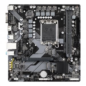 Płyta Gigabyte B760M H DDR4 (rev. 1.0)  /B760/DDR4/SATA3/M.2/USB3.0/PCIe4.0/s.1700/mATX