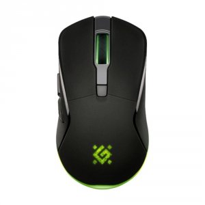 Mysz bezprzewodowa Defender DEMON GM-534 optyczna 3200dpi czarna RGB AKUMULATOR 6 przycisków Gaming
