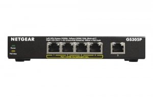 Switch niezarządzalny Netgear GS305Pv2 PoE LAN 5x1G PoE+
