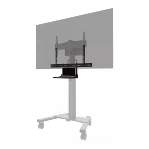 Zestaw półki na laptopa Neomounts AV45-500BL 43"-110" max. 2,5kg max. VESA 800x800 czarny