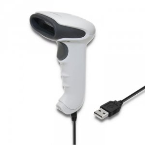 Czytnik kodów kreskowych Qoltec | 1D | CCD | USB