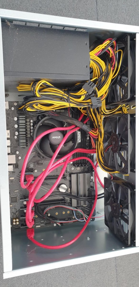 Inter-tech 4W2 Mining Rack - Obudowa Serwerowa | Koparka Kryptowalut
