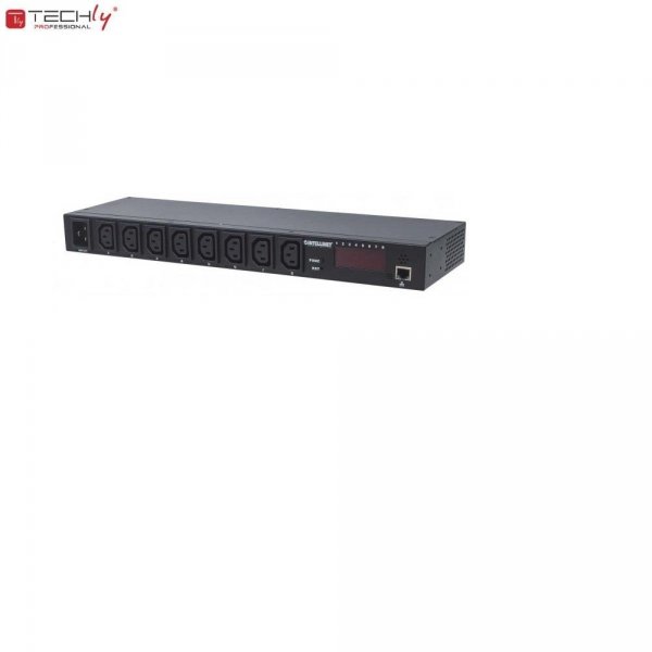 Listwa zasilająca zarządzalna IP Intellinet Rackowa 19&amp;quot;, 8 gniazd C13, 2m