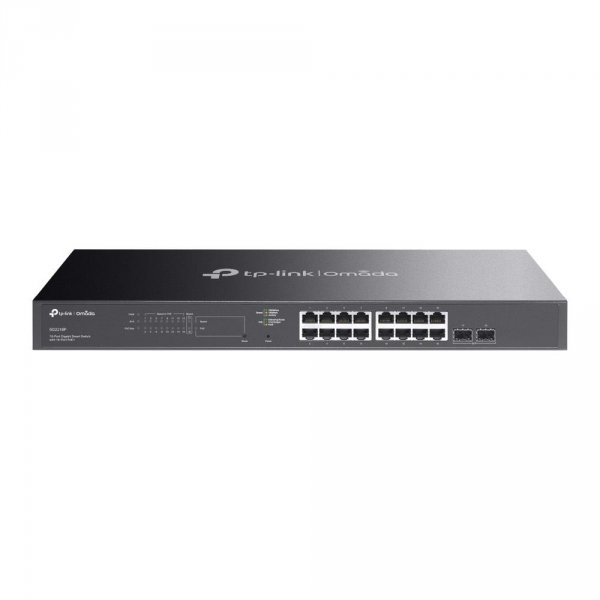 Switch zarządzalny TP-Link SG2218P Smart JetStream 16x10/100/1000Mb/s 2xSFP PoE+
