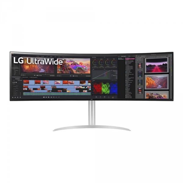 Monitor LG 49&amp;quot; UltraWide 49WQ95C-W 2xHDMI DP 2x USB 3.0 USB-C