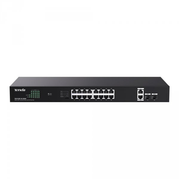 Switch niezarządzalny Tenda TEG1120P-16-250W 18x1GbE 2xSFP PoE