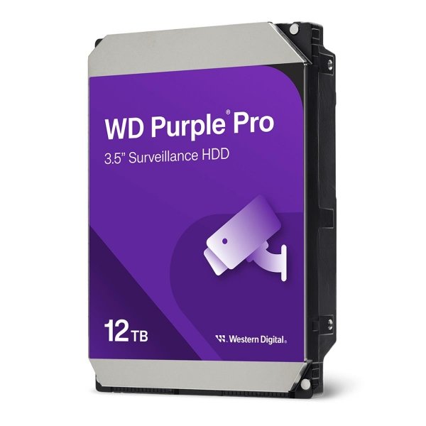 Dysk WD Purple™ Pro WD122PURP 12TB 3.5&amp;quot; 7200 512MB SATA III