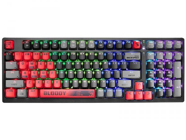Klawiatura przewodowa A4Tech Bloody S98 Sport Red mechaniczna