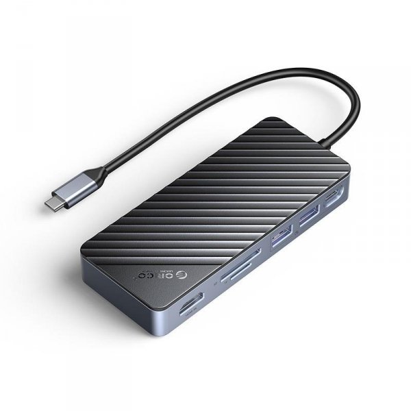 HUB USB-C z obudową na dysk Orico OM28P-G2-BK-EP M.2, 10 Gbps, HDMI 4K 60Hz PD 100W