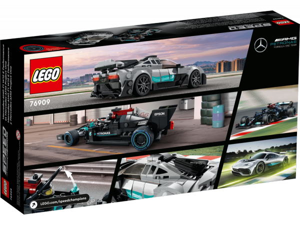 LEGO 76909 Mercedes-AMG F1 W12 E Performance i Mercedes-AMG ONE