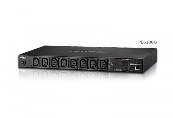 Listwa PDU ATEN PE6108G-AX-G 8-gniazd 1U over IP