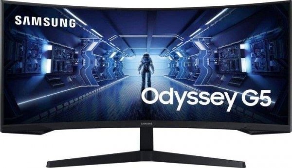 Monitor Samsung 34&amp;quot; Odyssey G5 LC34G55TWWRXEN HDMI DP