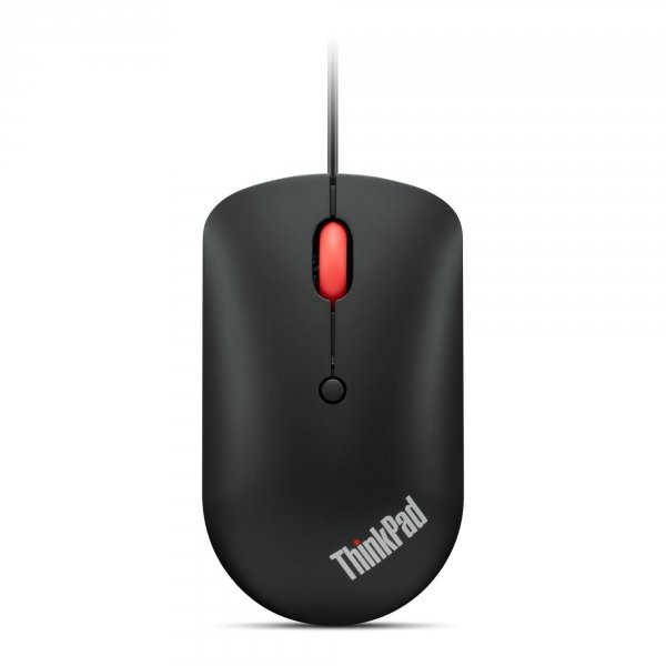 Mysz przewodowa Lenovo ThinkPad USB-C Wired Compact Mouse optyczna czarna