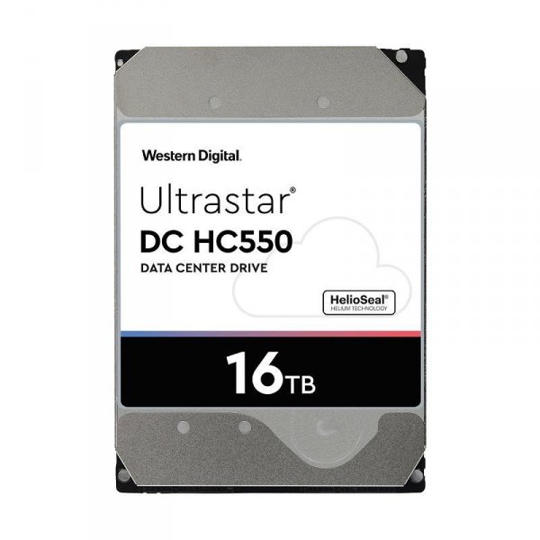 Dysk Western Digital Ultrastar DC HC550 He16 16TB 3,5&amp;quot; 7200 512MB SATA III 512e SE WUH721816ALE6L4