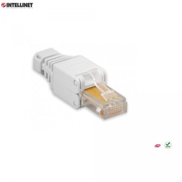 Wtyk modularny Intellinet RJ45 UTP Samozaciskowy