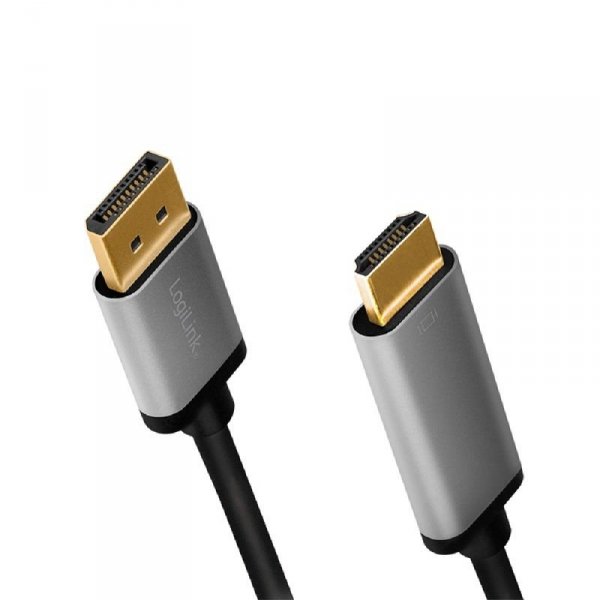 Kabel adapter LogiLink CDA0107 DisplayPort 1.2 - HDMI, 2m