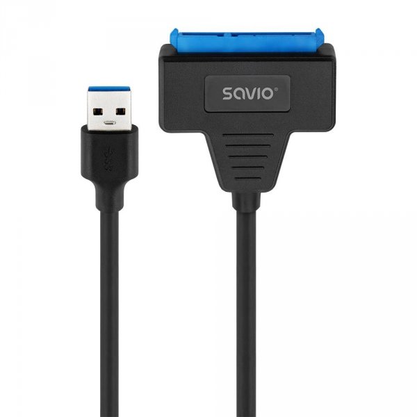Kabel adapter SAVIO AK-68 USB-A 3.1 Gen 1 (M) - SATA (F) do dysków 2.5&amp;quot;