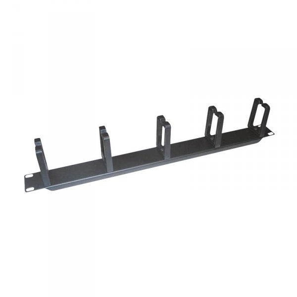 Organizer kabli LogiLink OR104B Rack 19&amp;quot; 1U, czarny