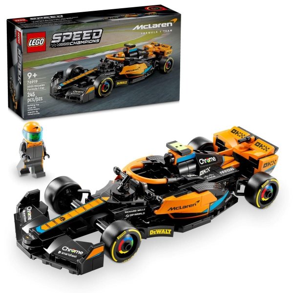 LEGO 76919 Speed Champions Samochód wyścigowy McLaren F1 wersja 2023