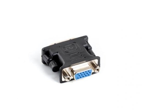 Adapter Lanberg AD-0012-BK DVI-I (M)(24+5) Dual Link -&amp;gt; VGA (F) czarny