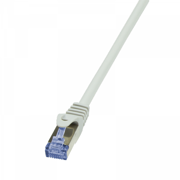 Patchcord LogiLink CQ4052S Cat.6A/7 600 MHz S/FTP PIMF 2,00m szary