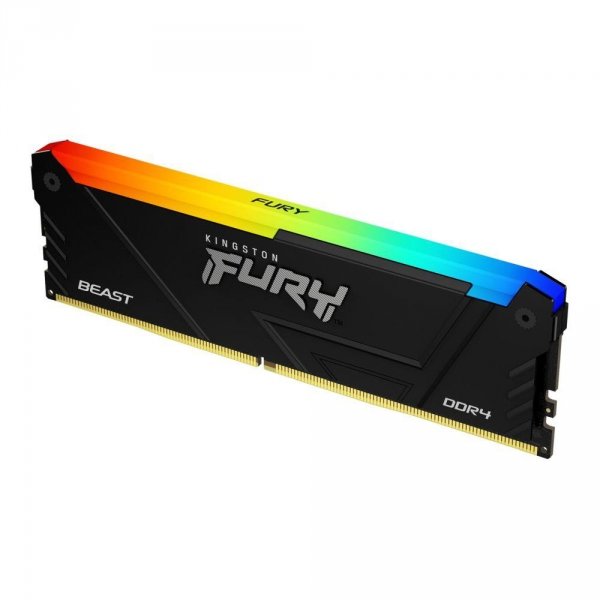 Pamięć DDR4 Kingston Fury Beast RGB 8GB (1x8GB) 3600MHz CL17 1,35V czarna