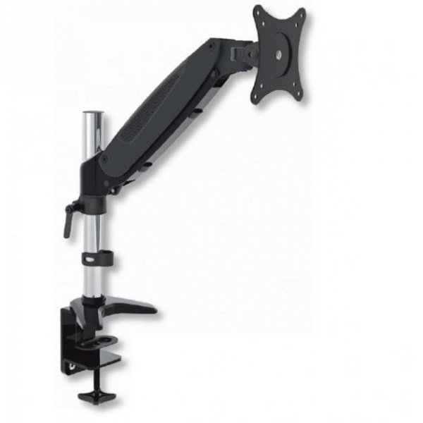 Ramię biurkowe LCD/LED Techly 15&amp;quot;-27&amp;quot;, 8kg Amortyzator Gazowy