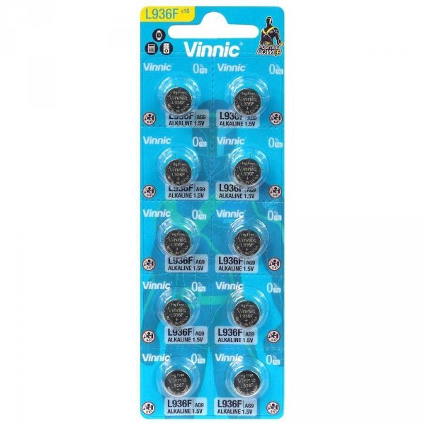 Baterie alkaliczne mini L936F Vinnic 10 szt.