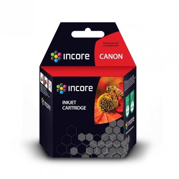 Tusz INCORE do Canon (PGI-5BK) Black 26ml reg. z chipem