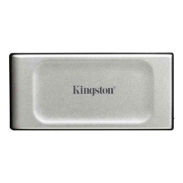 Dysk zewnętrzny SSD Kingston XS2000 2TB USB 3.2 Gen 2x2 (2000/2000 MB/s) srebrno-czarny