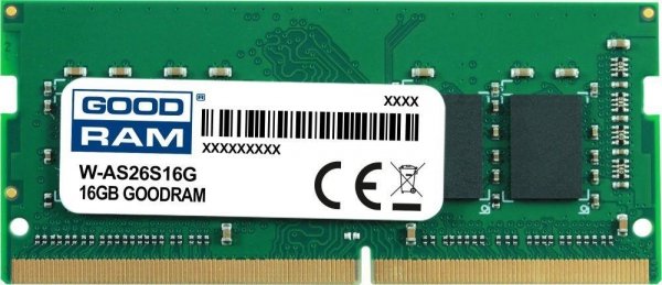 Pamięć SODIMM DDR4 GOODRAM 16GB 2666MHz  ded. do ASUS (W-AS26S16G)