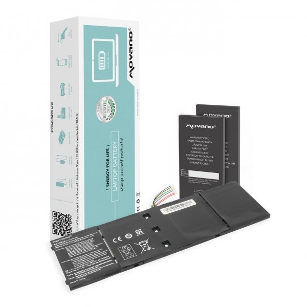 Bateria Movano do notebooka Acer Aspire V5-572 (15V) (3560 mAh)