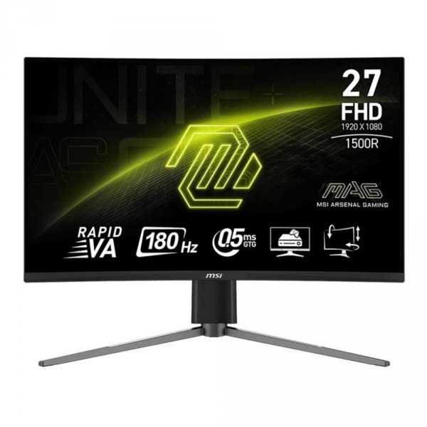 OUTLET: Monitor MSI 27&amp;quot; MAG 27C6PF 2xHDMI DP - USZ OPAK